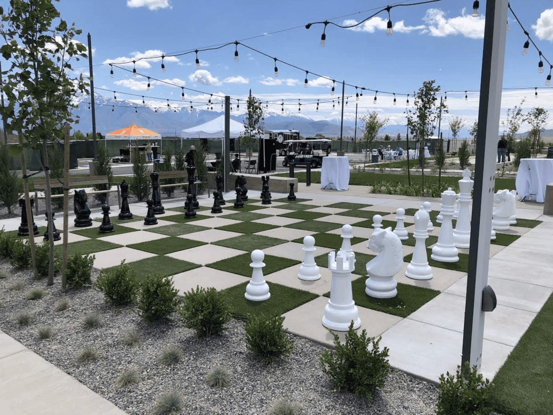 Giant Chess Pieces: Transform Your Outdoor Space into a Game Arena