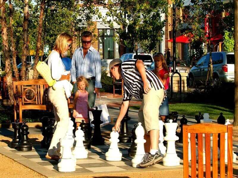 Why Shopping Malls Buy Giant Chess Sets and Other Large Games