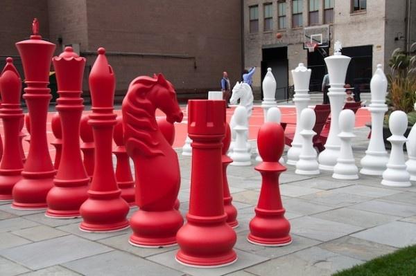 Who Knew? Giant Chess Sets Tied to Water Conservation!