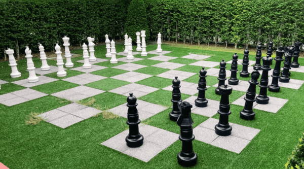 Home Owners and Businesses Looking For Unique Giant Chess Decoration