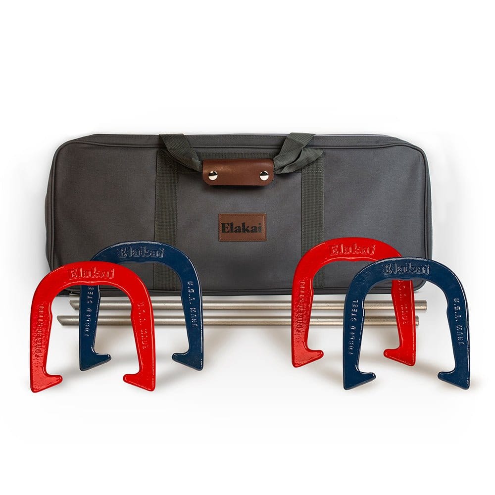 Elakai Outdoor Horseshoes Horseshoe Game Set