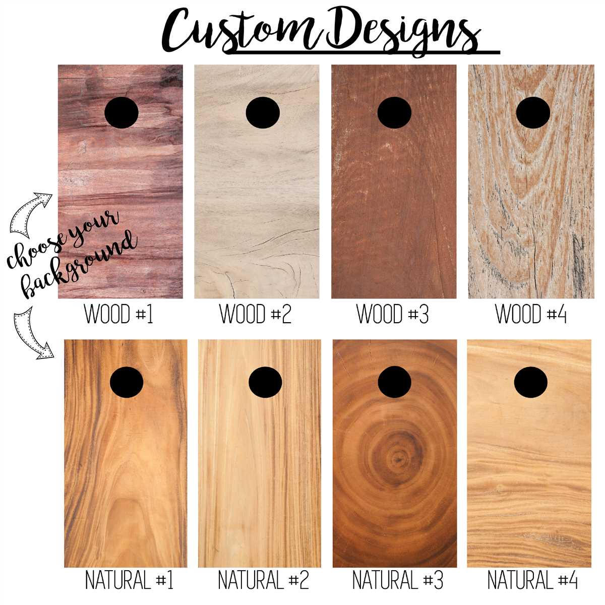 MegaChess Custom Premium Monogrammed Cornhole Set | LawnGames