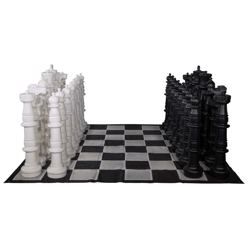 MegaChess 49 Inch Giant Plastic Chess Set - Rental |  | MegaChess.com