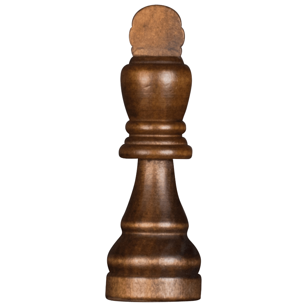 MegaChess 20 Inch Light Teak Pawn Giant Chess Piece