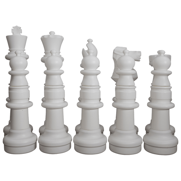 MegaChess 37" Chess Set - White Side Only |  | MegaChess.com