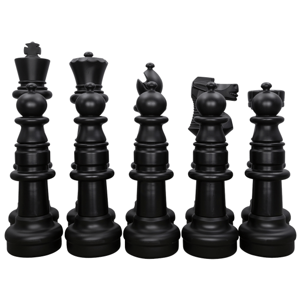 MegaChess 37" Chess Set - Black Side Only |  | MegaChess.com