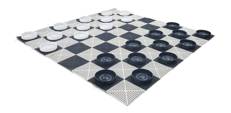The Perfect Giant Checker Set | 14 Inches Wide | MegaChess |  | MegaChess.com