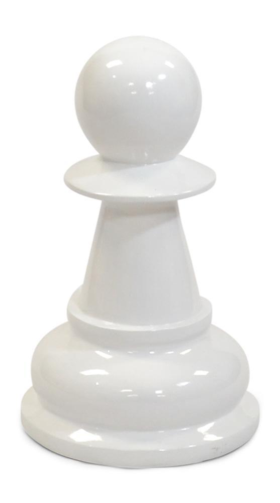 MegaChess 16 Inch White Fiberglass Pawn Giant Chess Piece |  | MegaChess.com