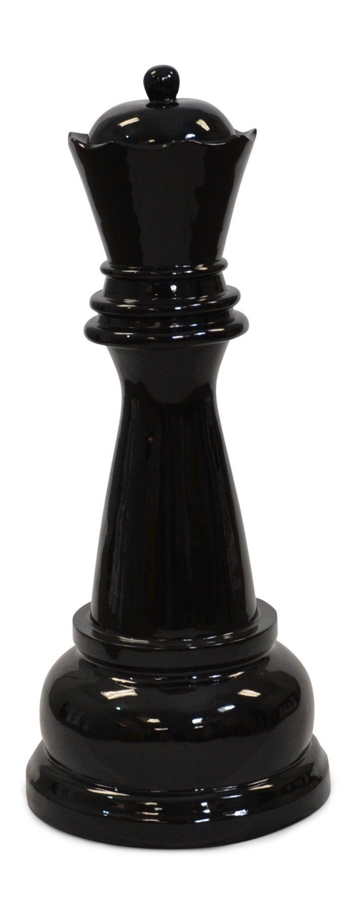 MegaChess 31 Inch Black Perfect Queen Giant Chess Piece