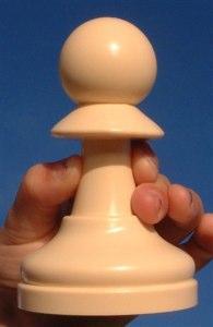 MegaChess 4 Inch Light Plastic Pawn Giant Chess Piece |  | MegaChess.com