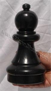 MegaChess 8 Inch Dark Plastic Pawn Giant Chess Piece |  | MegaChess.com