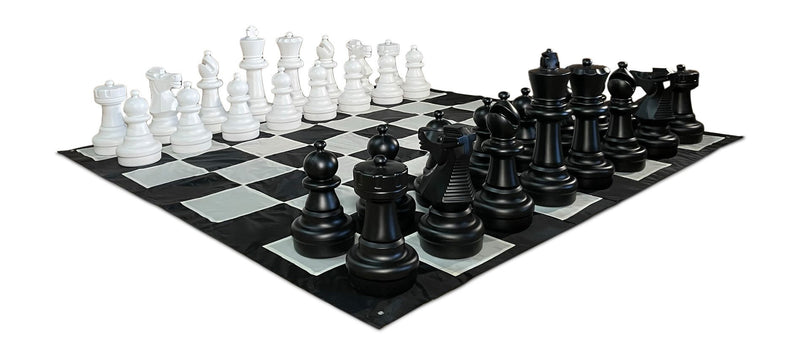 MegaChess Quick-Fold Nylon Giant Chess Mat With 13 Inch Squares |  | MegaChess.com