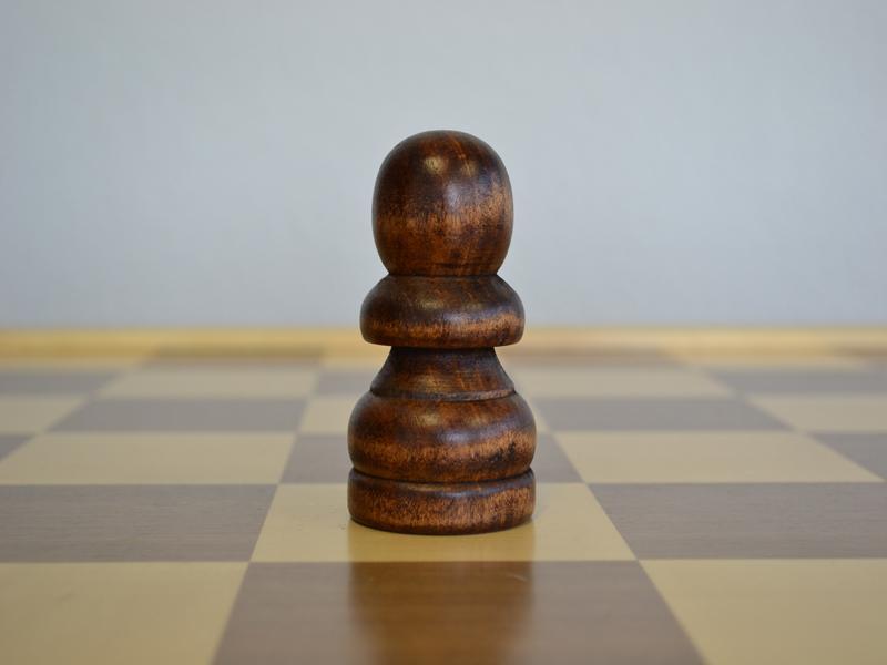 MegaChess 3 Inch Dark Rubber Tree Pawn Giant Chess Piece |  | MegaChess.com