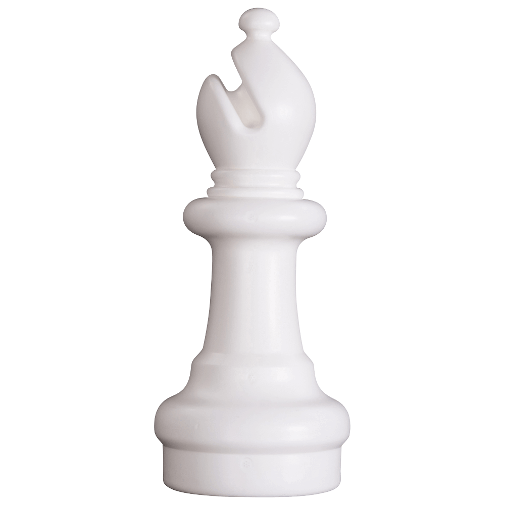 Mega Chess Buy Individual Chess Pieces MegaChess 10 Inch Light Plastic Bishop Giant Chess Piece
