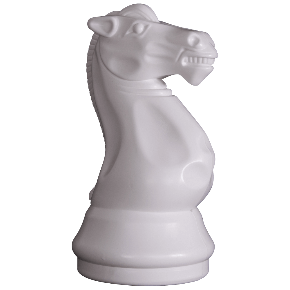 Mega Chess Buy Individual Chess Pieces MegaChess 12 Inch Light Plastic Knight Giant Chess Piece