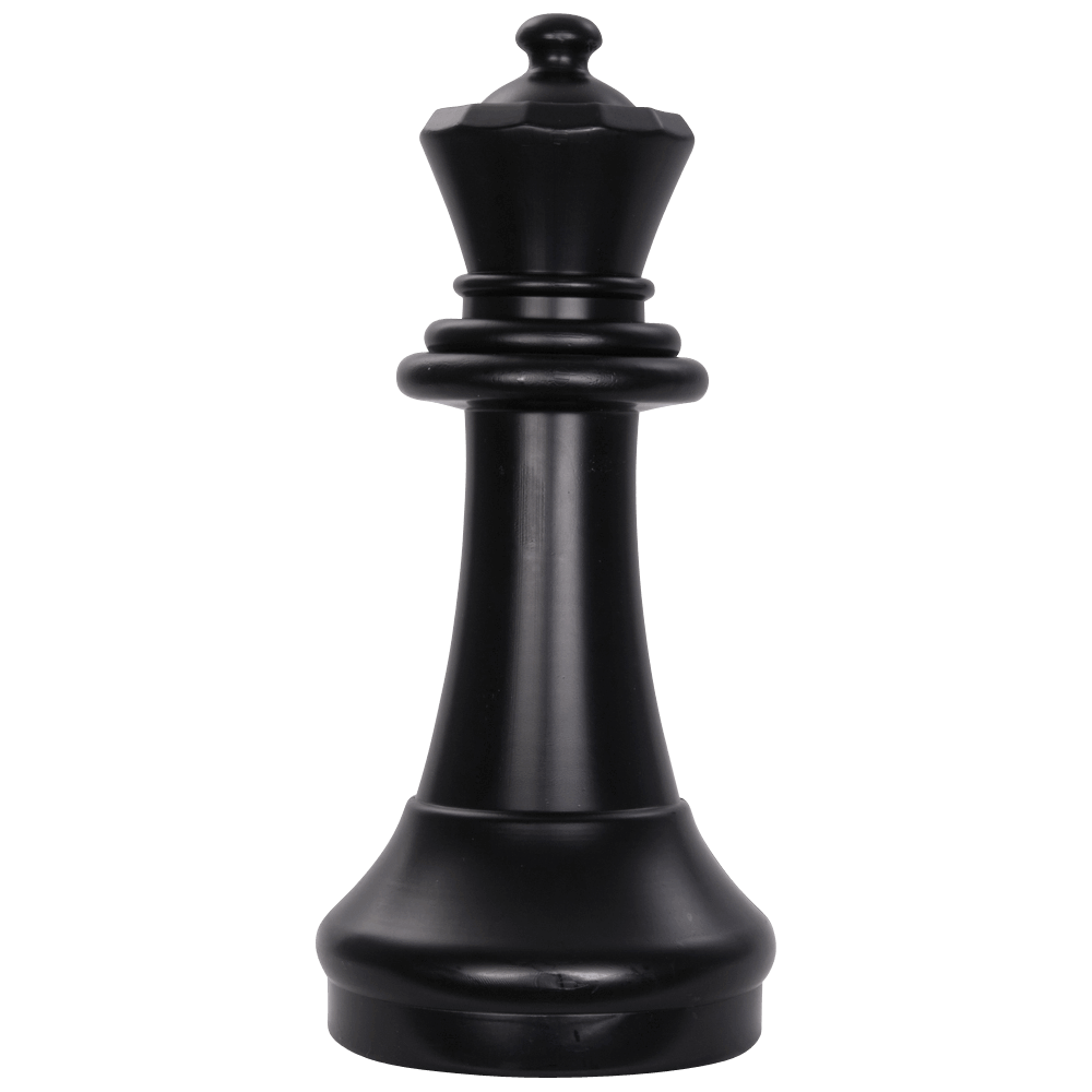 Mega Chess Buy Individual Chess Pieces MegaChess 15 Inch Dark Plastic Queen Giant Chess Piece