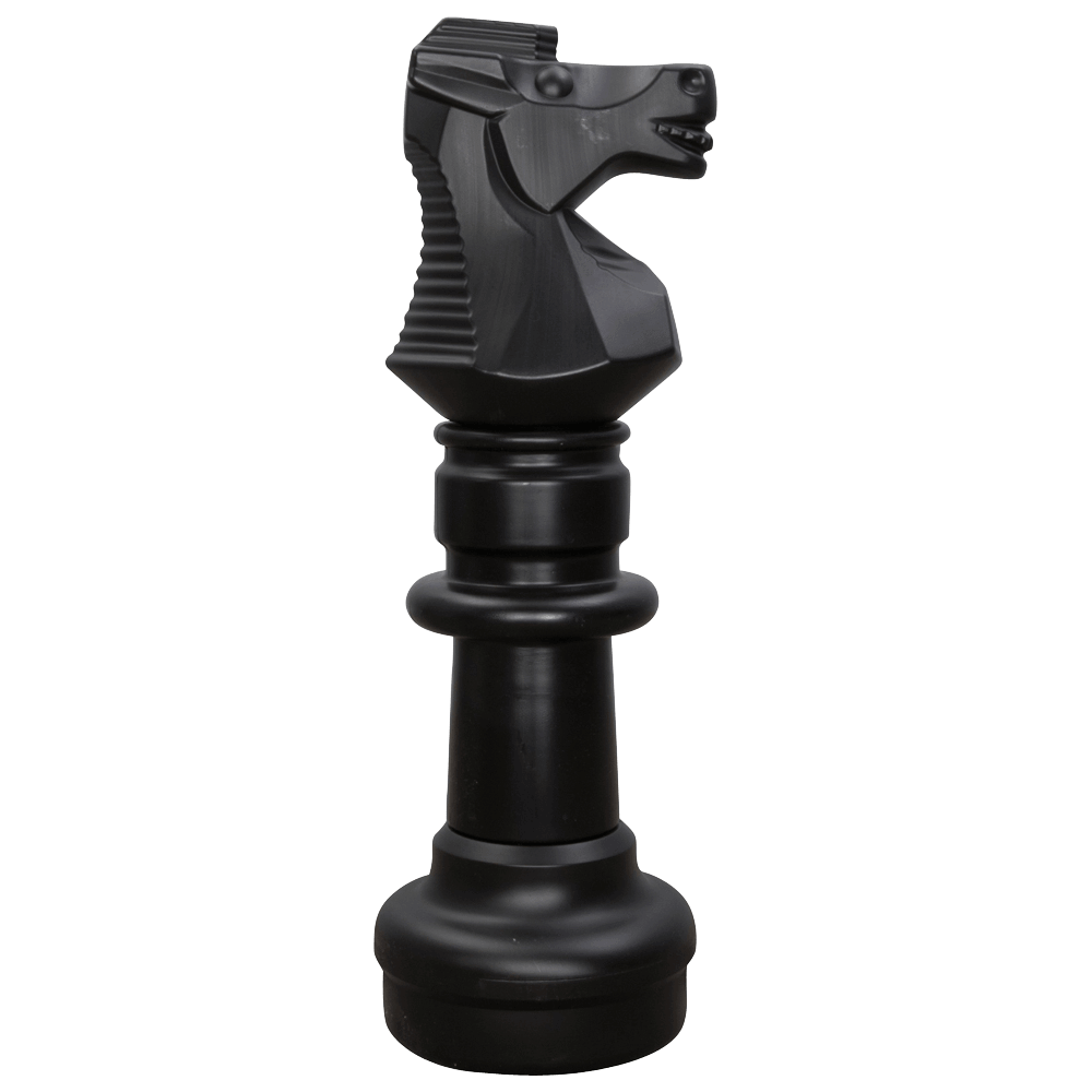 Mega Chess Buy Individual Chess Pieces MegaChess 30 Inch Dark Plastic Knight Giant Chess Piece