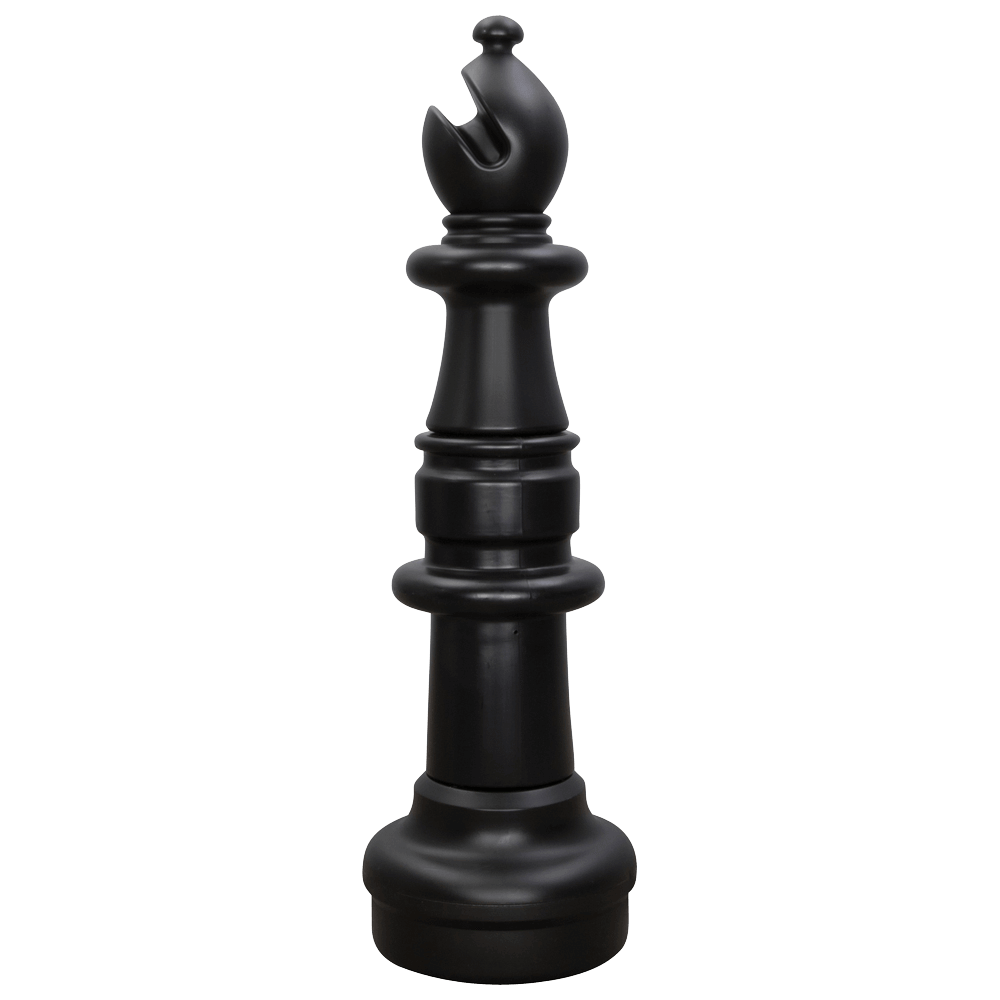 Mega Chess Buy Individual Chess Pieces MegaChess 33 Inch Dark Plastic Bishop Giant Chess Piece