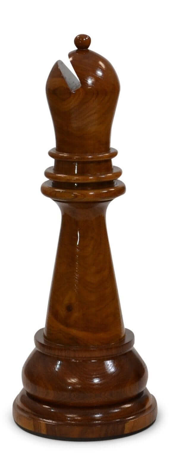 MegaChess 34 Inch Light Teak Bishop Giant Chess Piece | | MegaChess.com