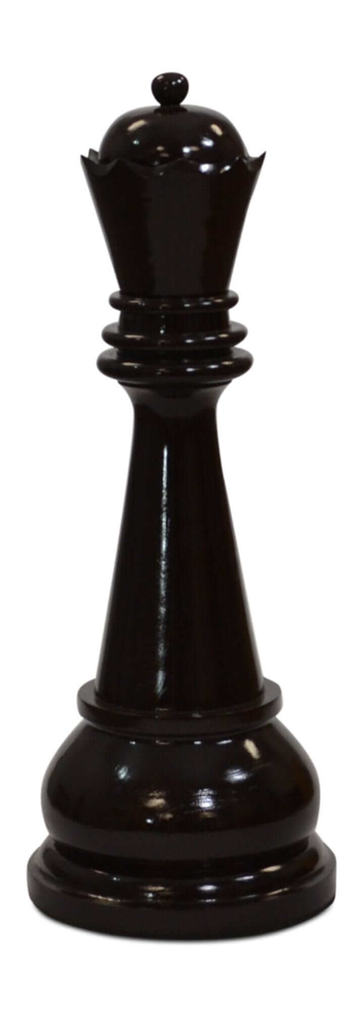 MegaChess 36 Inch Dark Teak Queen Giant Chess Piece | | MegaChess.com