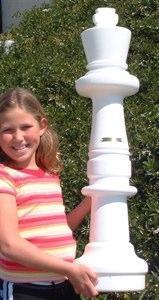 Mega Chess Buy Individual Chess Pieces MegaChess 37 Inch Light Plastic King Giant Chess Piece