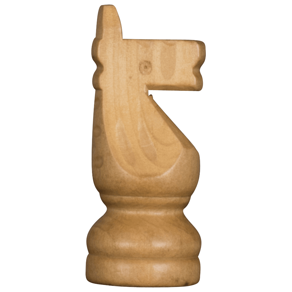 MegaChess 4 Inch Light Rubber Tree Knight Giant Chess Piece | | MegaChess.com