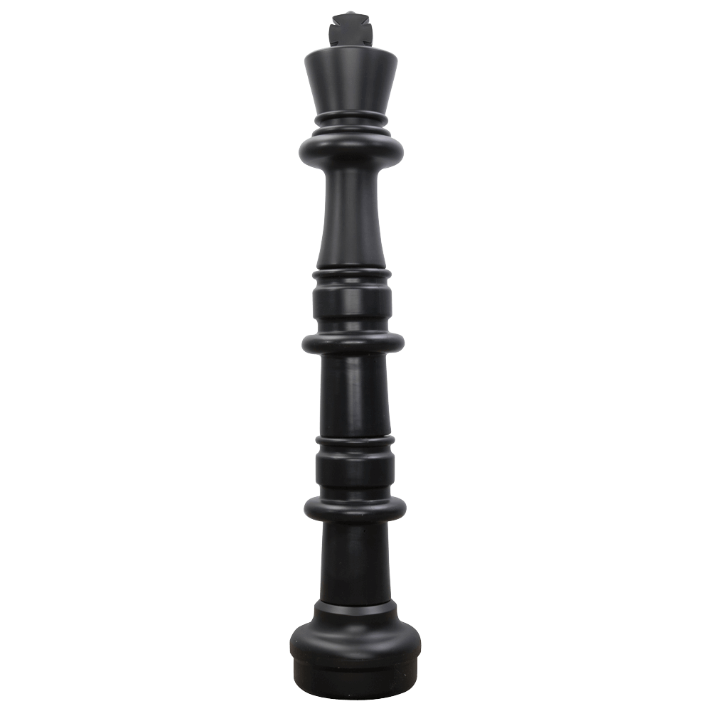 Mega Chess Buy Individual Chess Pieces MegaChess 49 Inch Dark Plastic King Giant Chess Piece