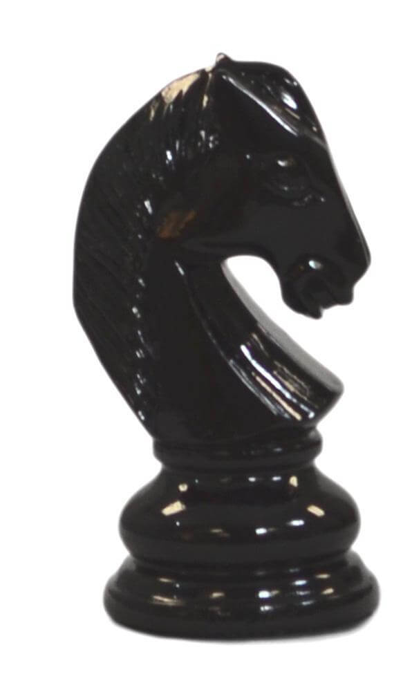 トップス SAPEur Chess Head-Year Of The Horse L Giant Chess Piece 5 Inch Dark Teak Knight | MegaChess