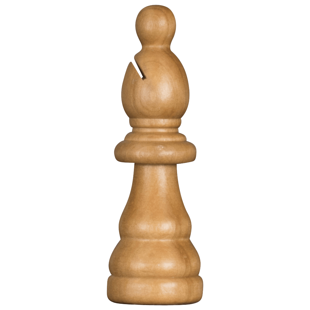 MegaChess 5 Inch Light Rubber Tree Bishop Giant Chess Piece | | MegaChess.com