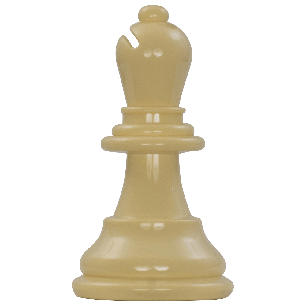 Mega Chess Buy Individual Chess Pieces MegaChess 6 Inch Light Plastic Bishop Giant Chess Piece