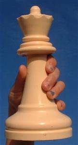 Mega Chess Buy Individual Chess Pieces MegaChess 7 Inch Light Plastic Queen Giant Chess Piece