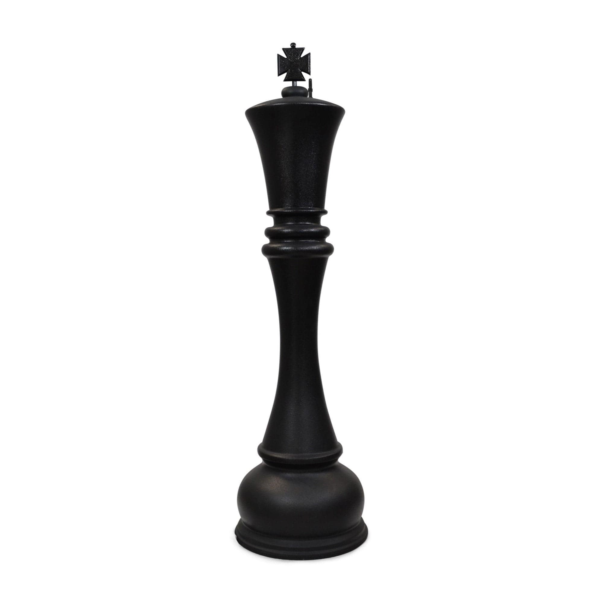 MegaChess 72 Inch Black Fiberglass King Giant Chess Piece | | MegaChess.com