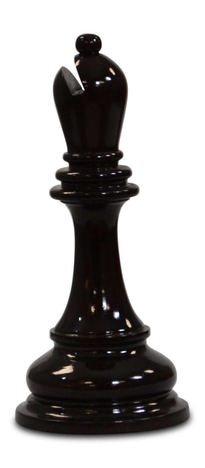 MegaChess 9 Inch Dark Teak Bishop Giant Chess Piece | | MegaChess.com