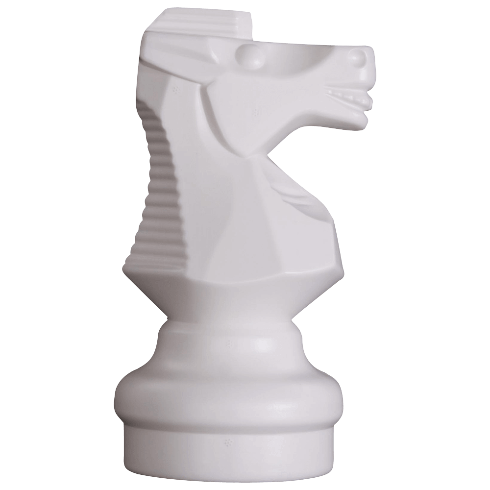 Mega Chess Buy Individual Chess Pieces MegaChess 9 Inch Light Plastic Knight Giant Chess Piece