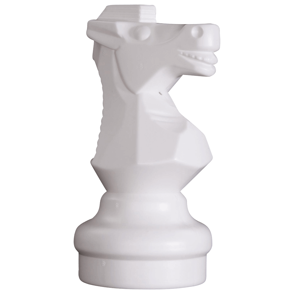 Mega Chess Buy Individual Chess Pieces MegaChess 9 Inch Light Plastic Knight Giant Chess Piece