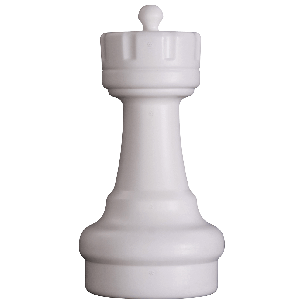 Mega Chess Buy Individual Chess Pieces MegaChess 9 Inch Light Plastic Rook Giant Chess Piece