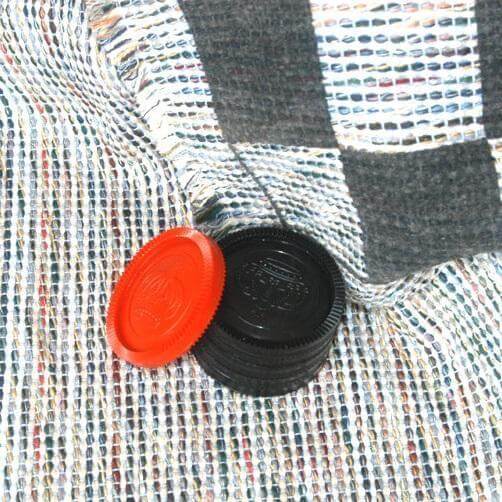 MegaChess 3 Inch Individual Red Plastic Giant Checker | | MegaChess.com