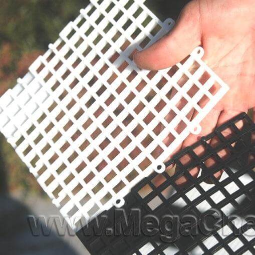 Chess Square Plastic with 6" Squares White | | MegaChess.com