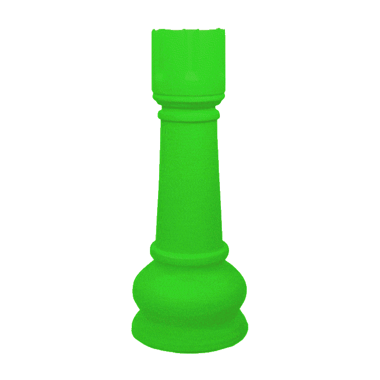 MegaChess 42 Inch Custom Fiberglass Rook Giant Chess Piece | | MegaChess.com