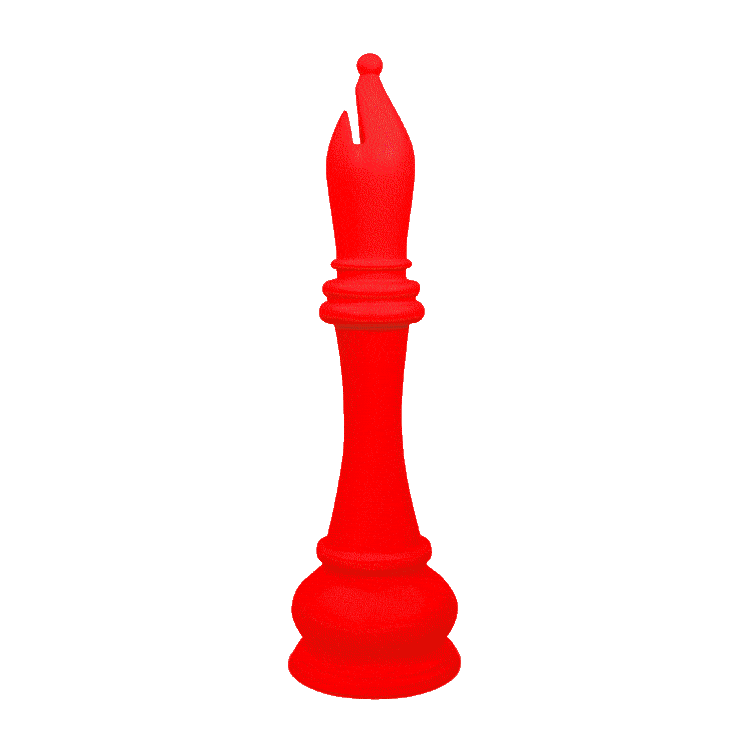MegaChess 59 Inch Custom Fiberglass Bishop Giant Chess Piece | | MegaChess.com