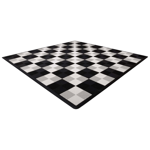 MegaChess Hard Plastic Giant Chess Board With 18 Inch Squares 12' x 12' |  | MegaChess.com