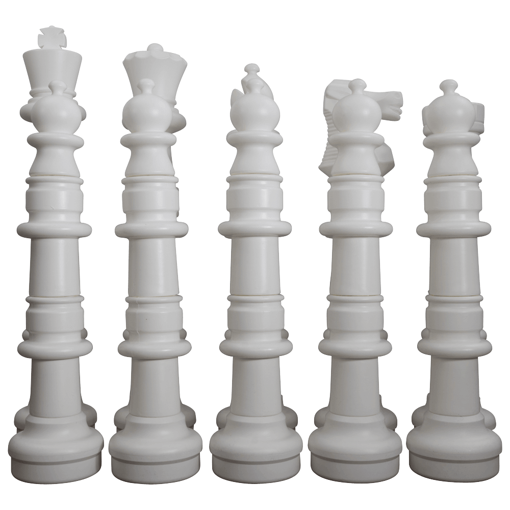 Giant Chess Set: White Side Only