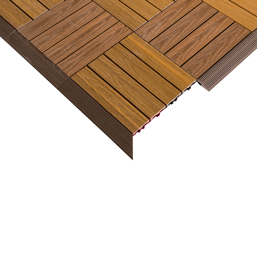 MegaChess MegaChess Commercial Grade Synthetic Wood Giant Chess Board 12 Inch Squares Optional Safety Edge Ramps