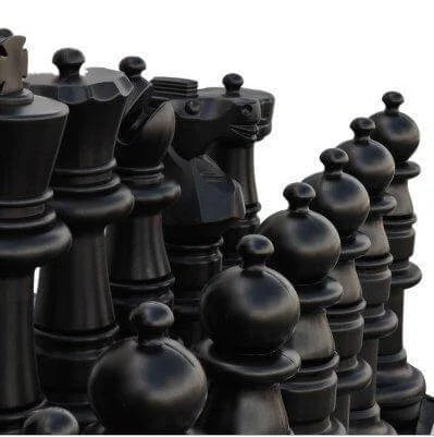 how-many-pieces-are-in-a-chess-game-black-giant-chess-pieces-arranged-in-rows-showing-kings-queens-bishops-knights-and-pawns