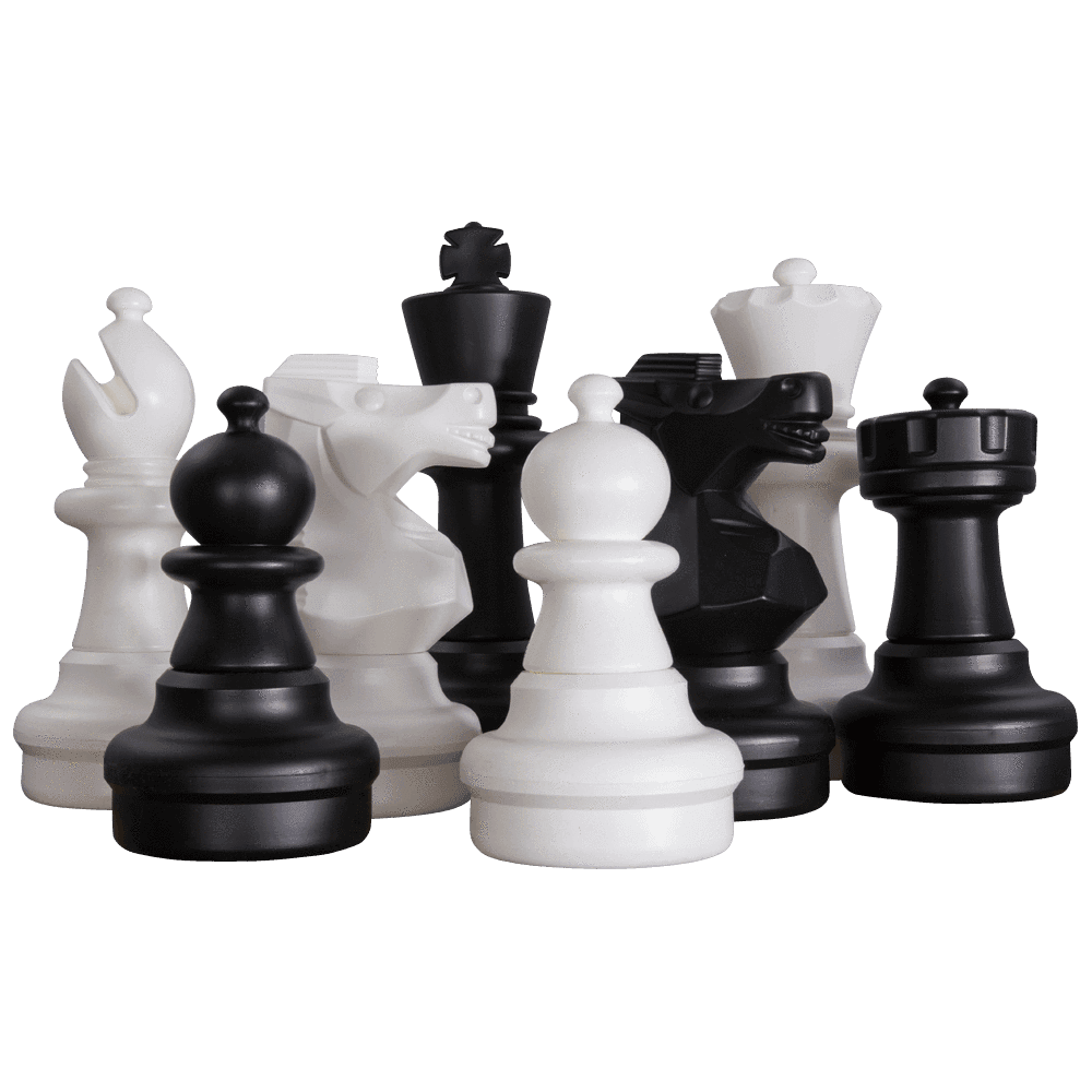 25" Plastic Giant Chess Set | MegaChess