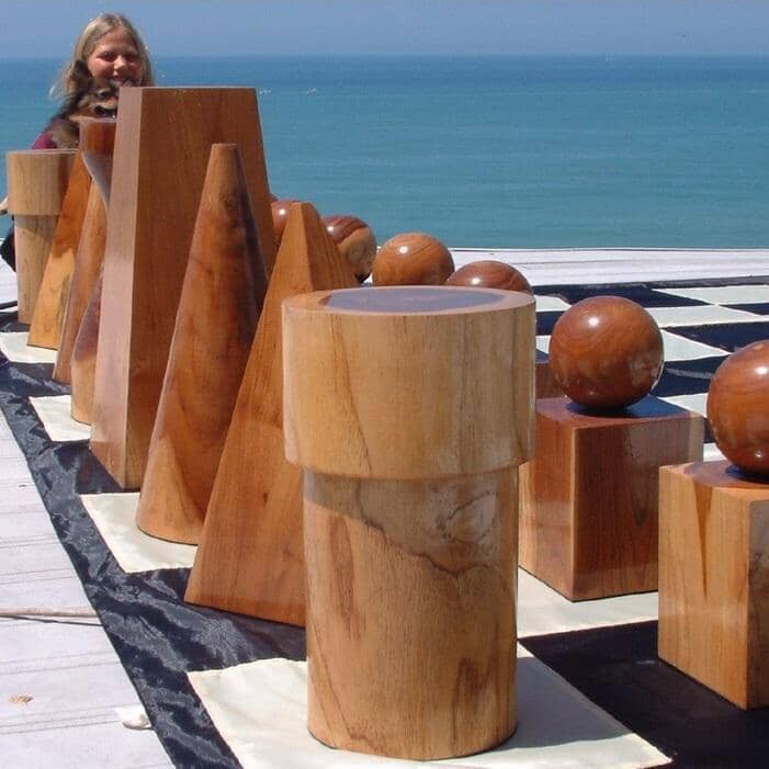 Giant Chess Sets | Geometric | MegaChess