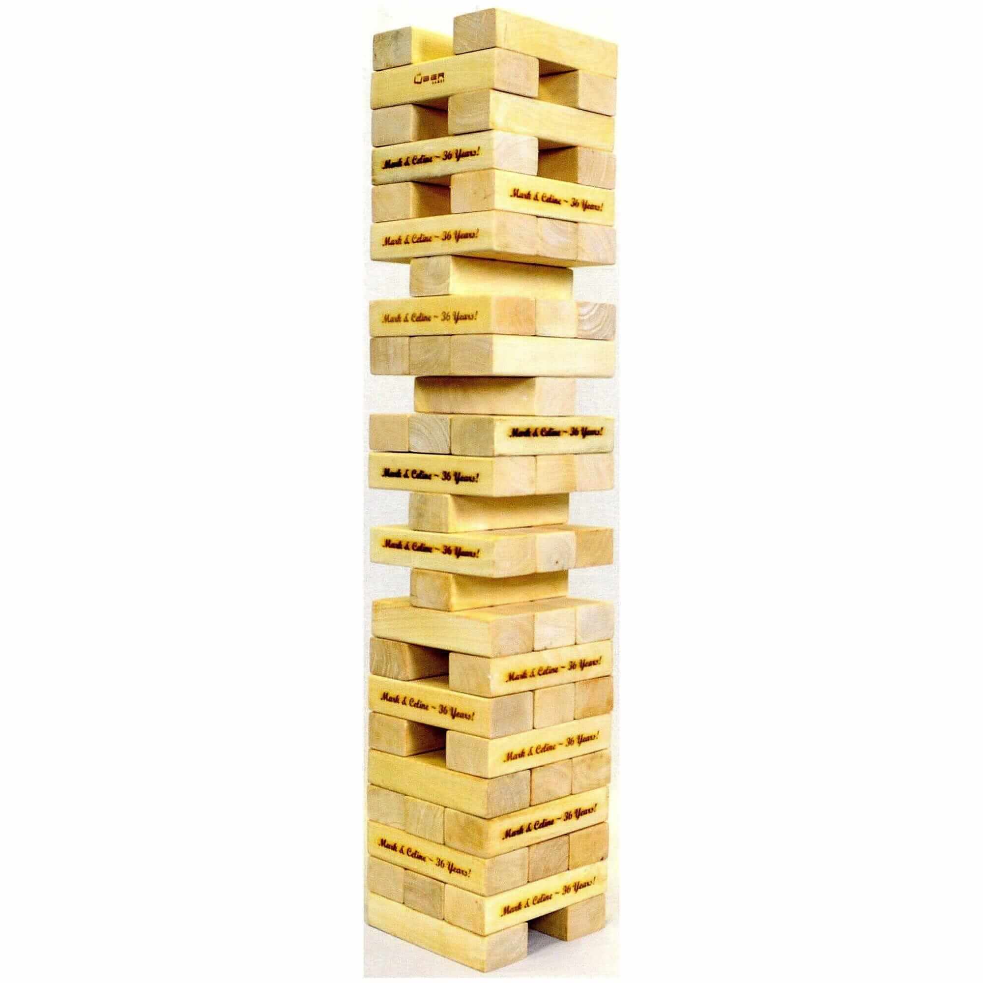 Custom Giant Tumble Tower | MegaChess