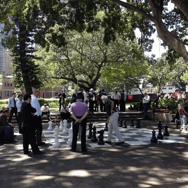 Giant Outdoor Chess Sets for Parks | MegaChess