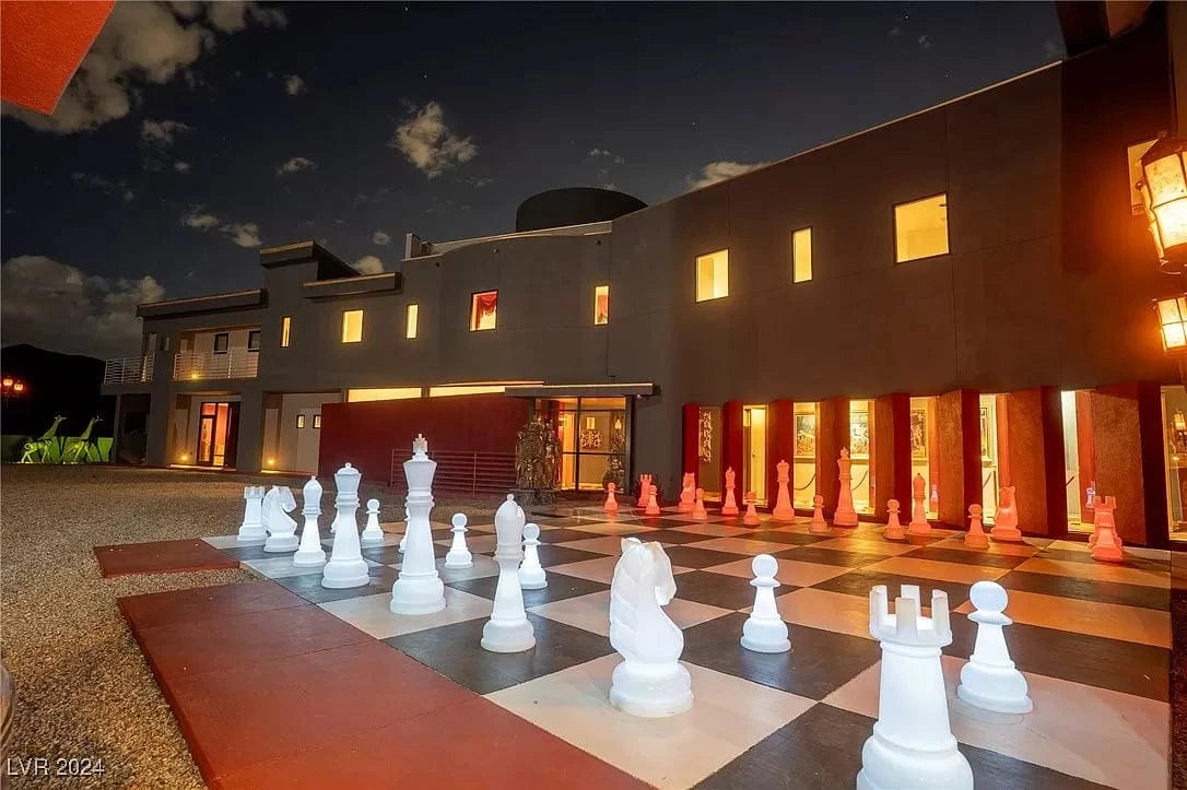 MegaChess 48 Inch Perfect LED Giant Chess Set - Option 2 - Night Time Only Set |  | MegaChess.com