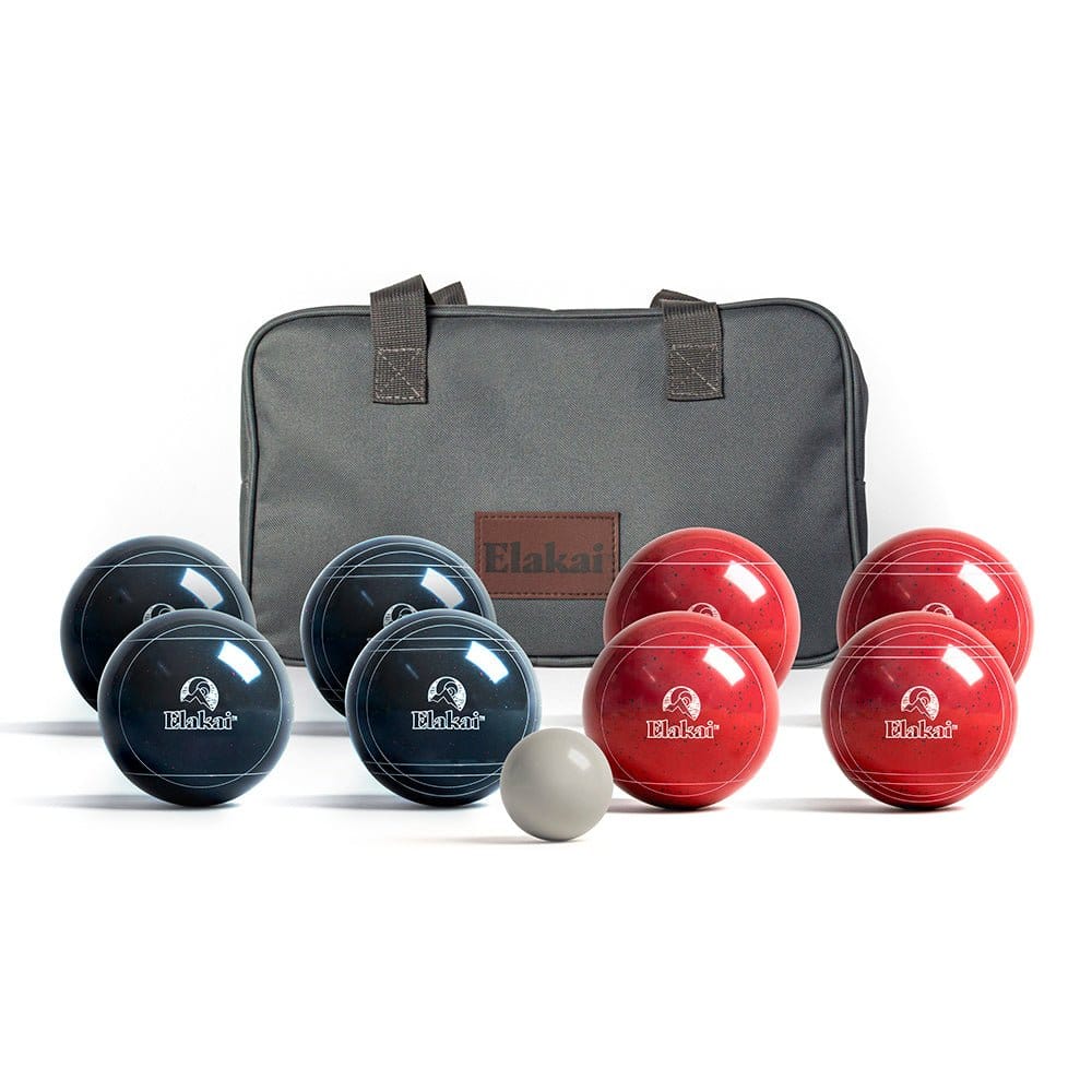 Elakai Outdoor Bocce Premium Resin 107mm Rambler Bocce Set